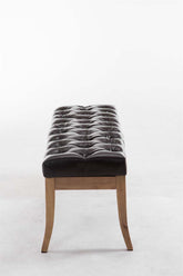 TPFLiving Sitzbank Romeo Kunstleder antik-hell 120